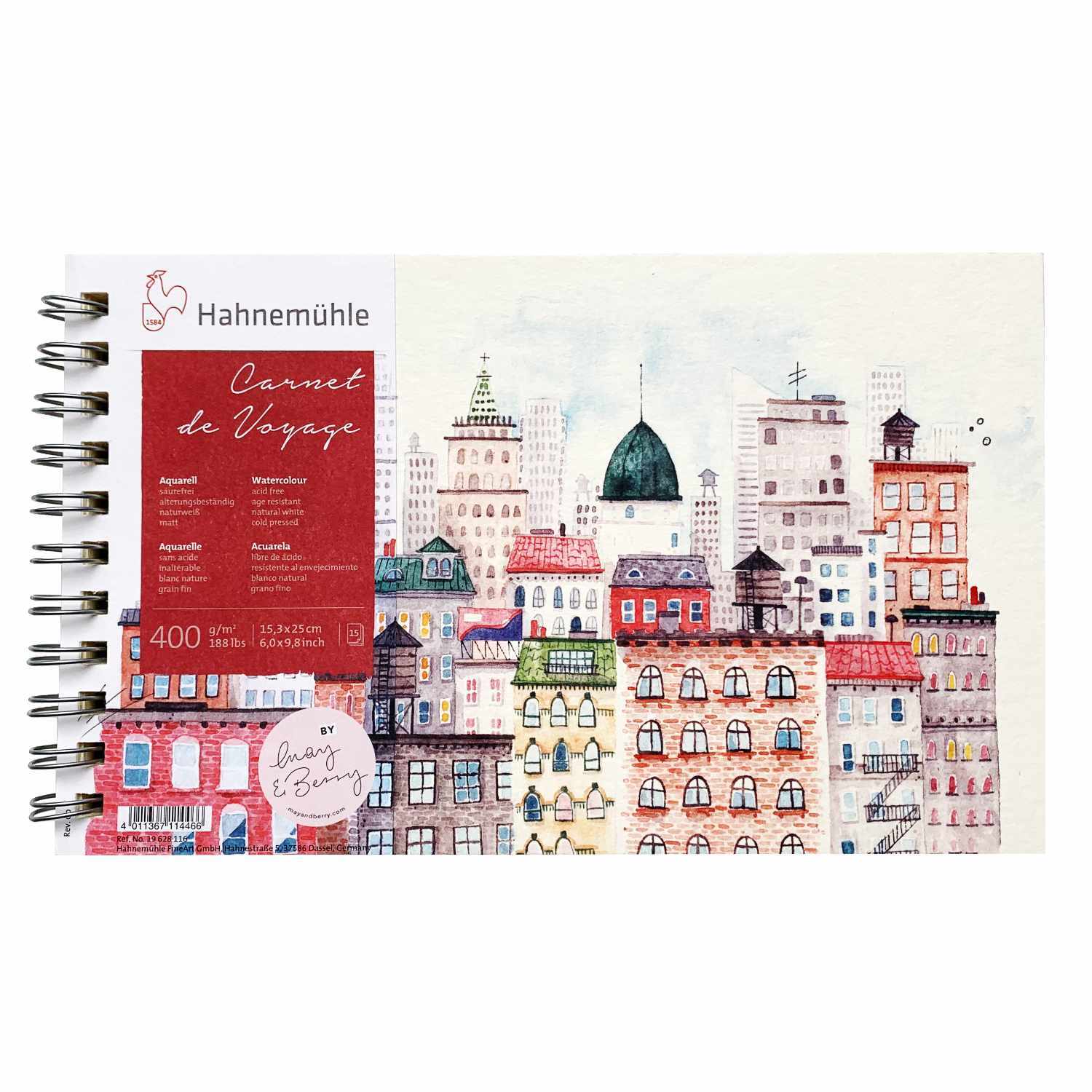 Carnet Aquarellblock May&Berry Special Edition