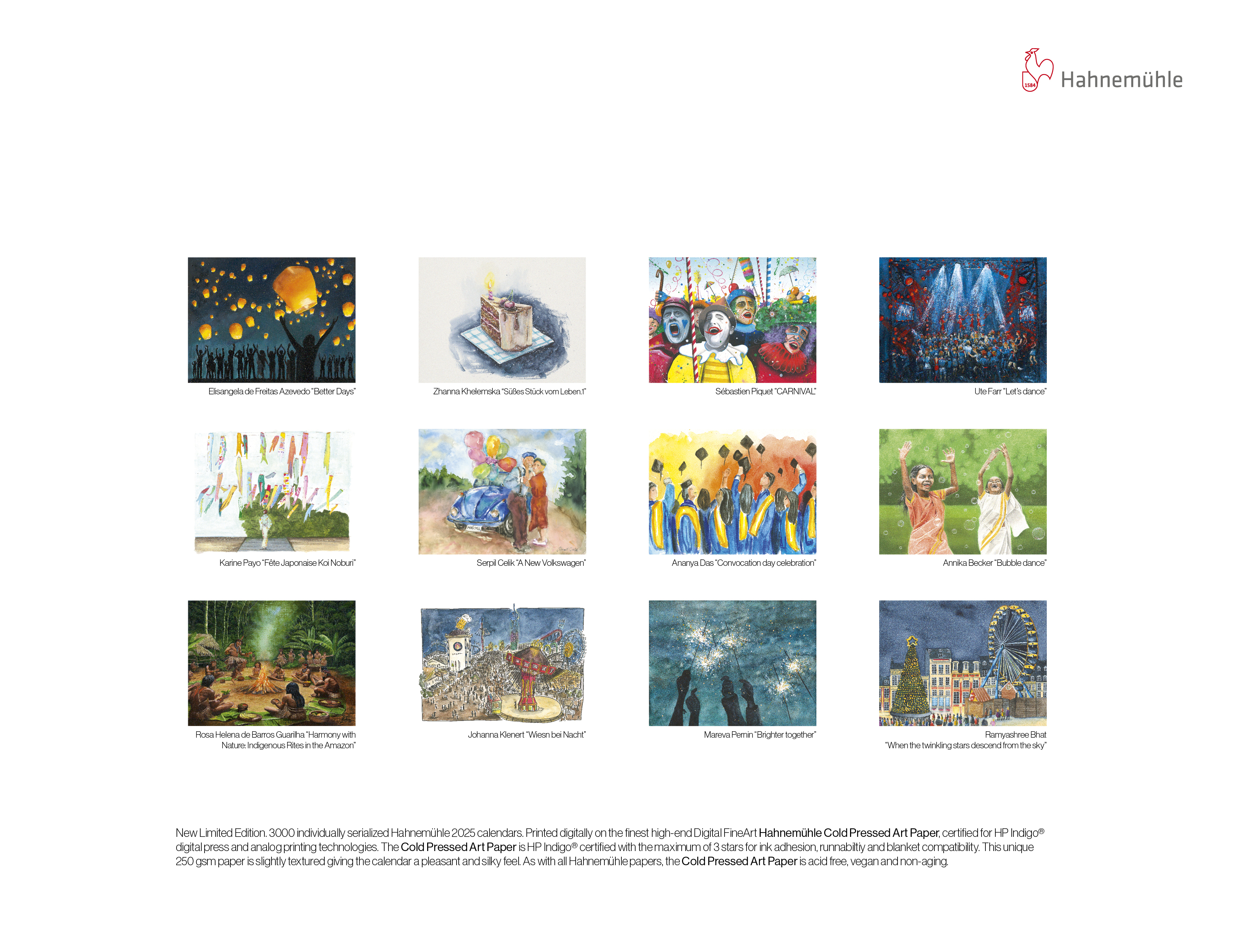 Art Calendar "Celebrations"